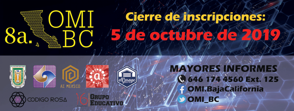 Arrancamos la 8a. edición de la&nbsp;OMIBC