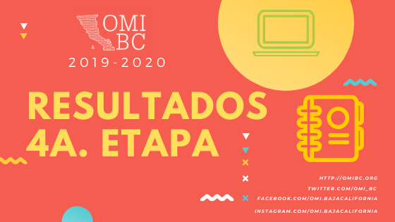 Resultados 4a. etapa OMIBC: Primaria Categoría&nbsp;A